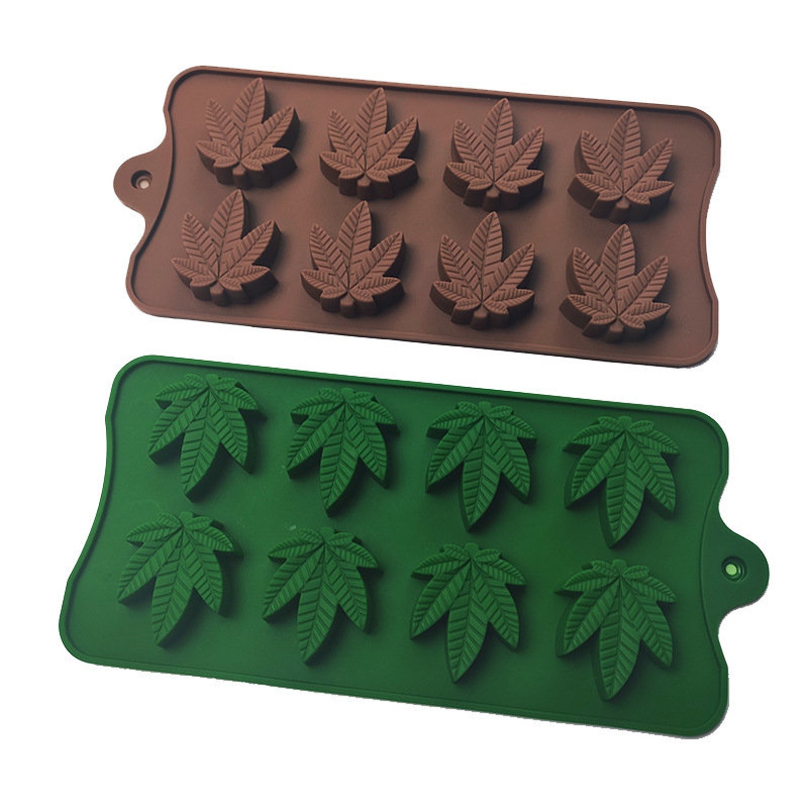 Weed Leaf Silicone Mold Marijuana Cannabis Hemp Leaf Silicone Etsy