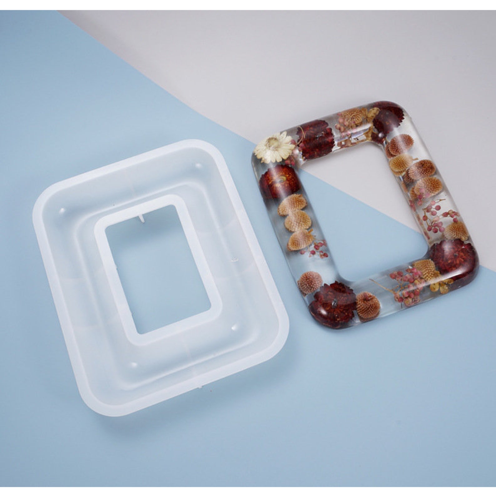 Silicone Photo Frame Mold for Resin Handmade Photo Frame Etsy