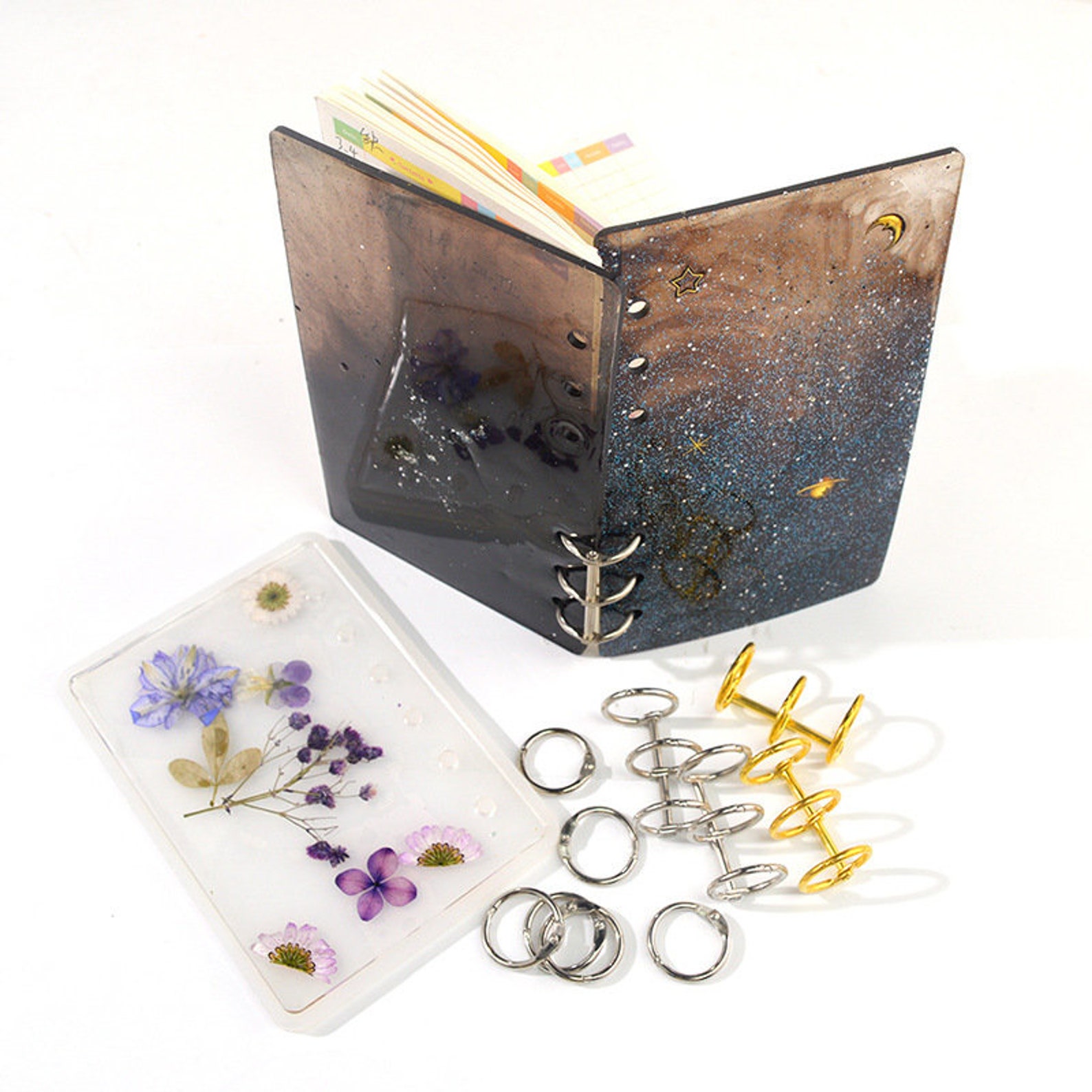 A4 A5 A6 A7 B5 Notebook Cover Resin Mold Journal cover mold Etsy