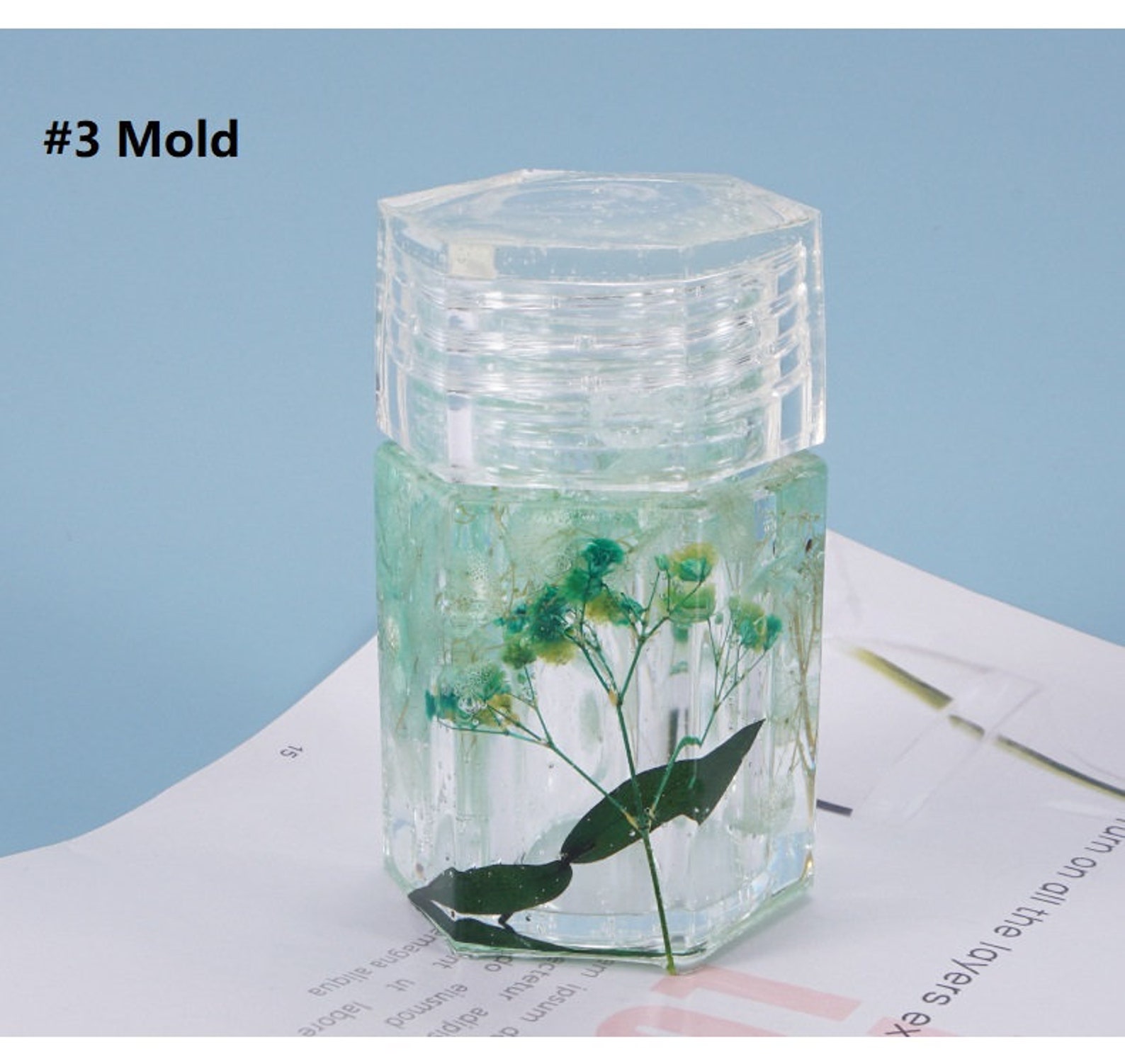 Resin Jar Mold Silicone Storage Bottle Molds Jewerely Canister Etsy