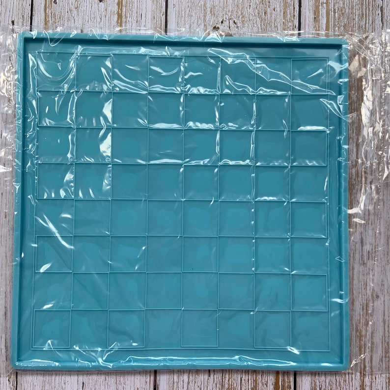 Silicone Checkers Chess Board Mold for Resin 11 inches x 11 Etsy