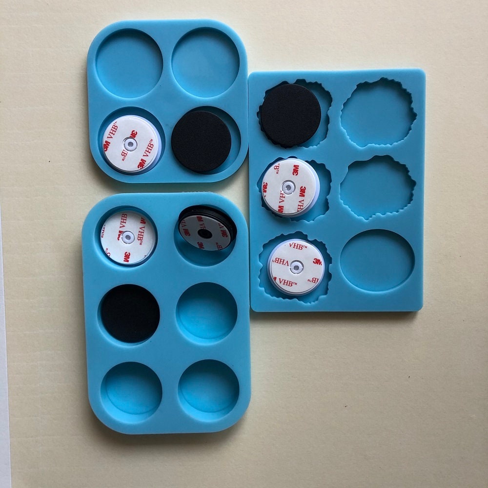 Resin Molds Silicone Phone Grip Sockets Molds For Resin 4 Etsy