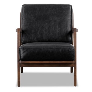 Kundenspezifische Echtleder Ersatzkissen. Ideal für Bänke, Mid Century Stühle
