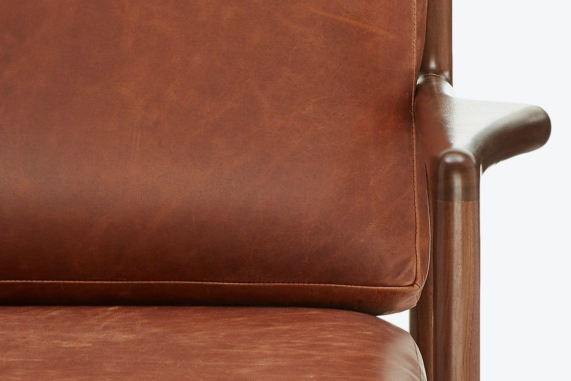Custom genuine leather replacement cushions. Ideal for Etsy