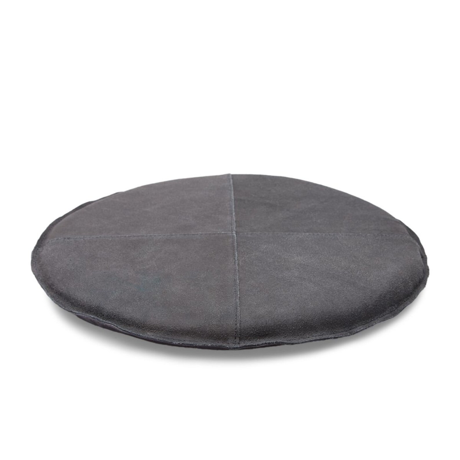 Tan Round Leather Cushion Round Leather Dinning Cushion Etsy