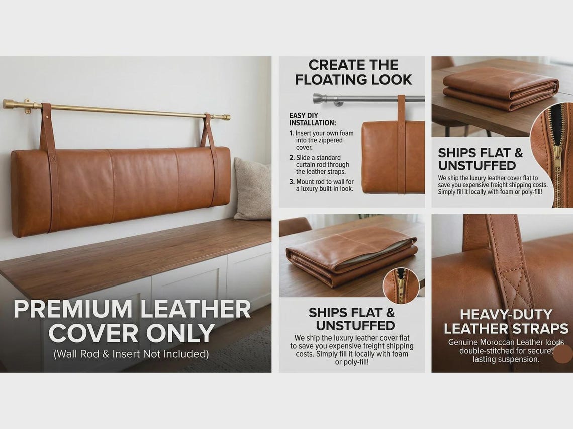 Window Bench Padding Custom Size Dining Bench Seat Cushion Comfort ...