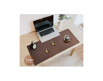 Personalized Fine Leather Mouse Pad Mousepad Office Desk Pad corporate gift business ,Gifts for Him- Gifts for Her- The Architect