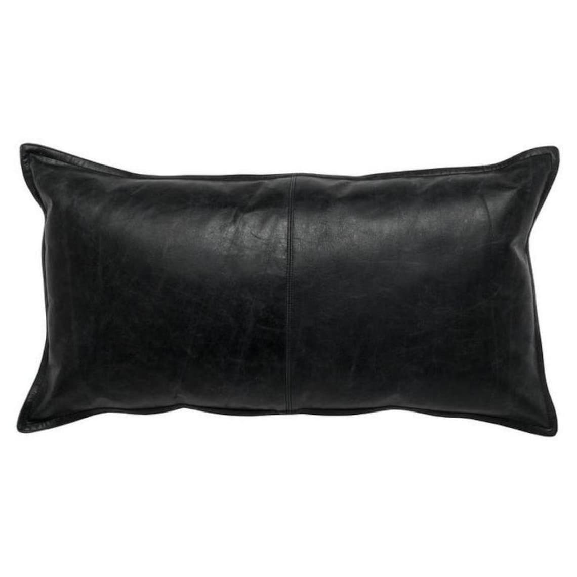 Laisha Leather's Lambskin Leather Cushion Cover Hand Made Etsy
