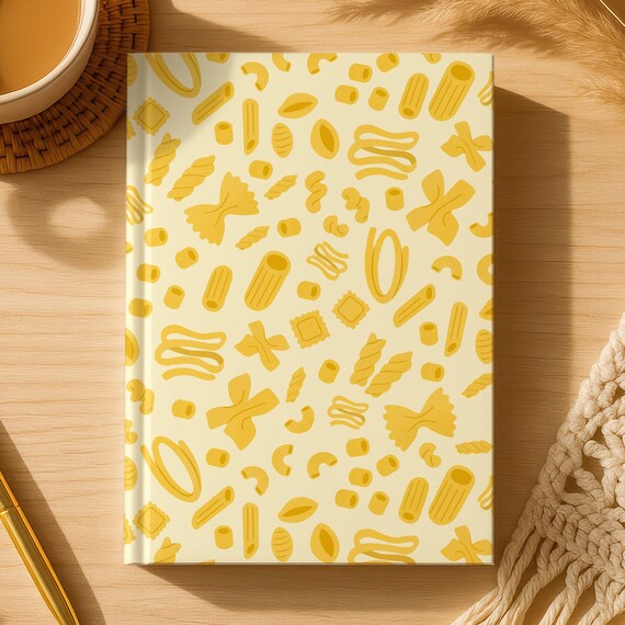 Pasta Journal, Italian Recipe Notebook, Foodie Gift