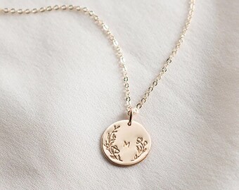 Flower Pendant Open Flower Necklace SimpleCuteJewel Gift for her Daughters Gift Dainty Pendant Silver Flower Necklace