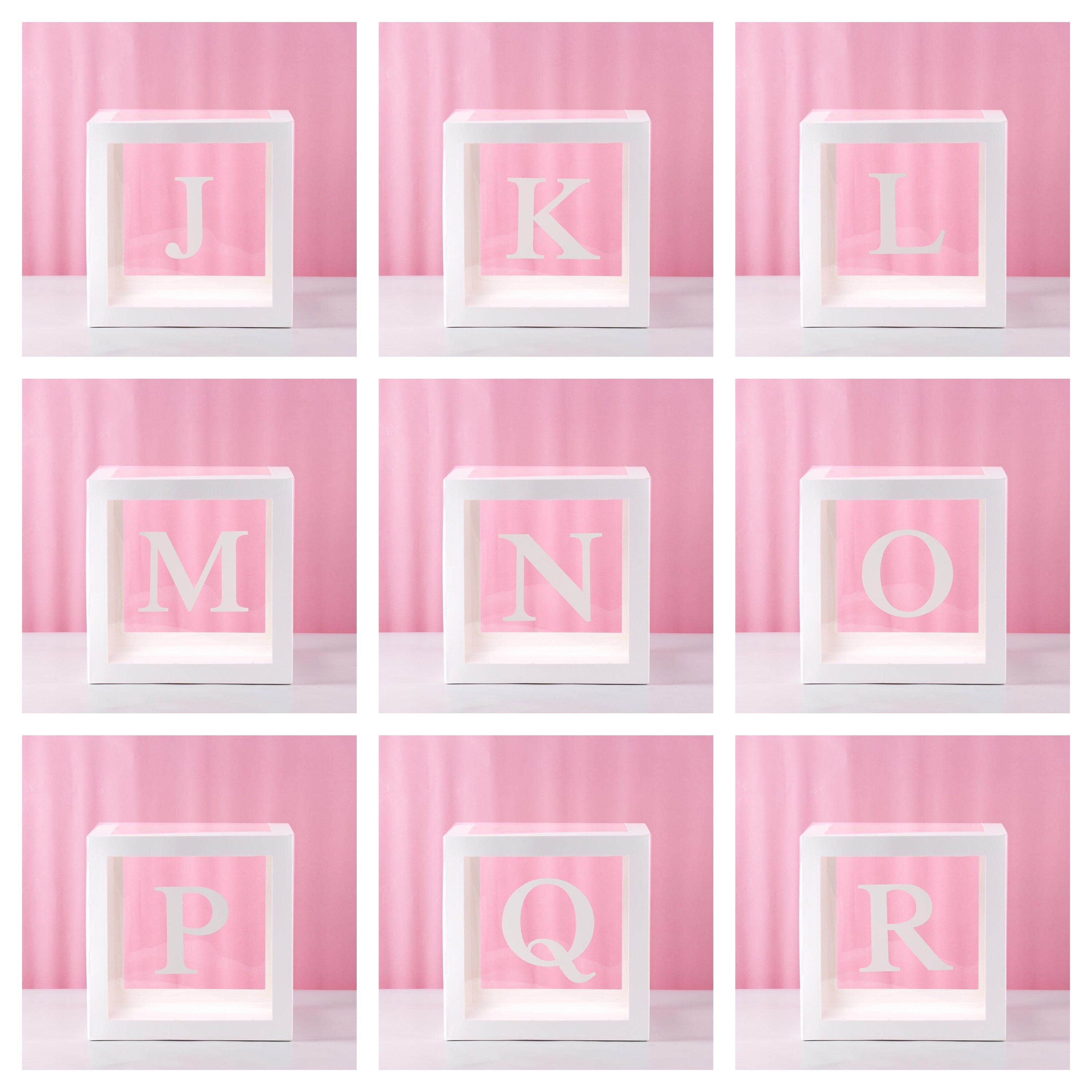 AZ Custom Boy Girl Baby Shower Letter Box Party Decorations Etsy