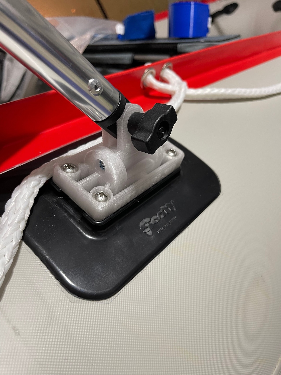 Dinghy Bimini Mount Scotty Mount Rib Bimini Mount Scotty Etsy