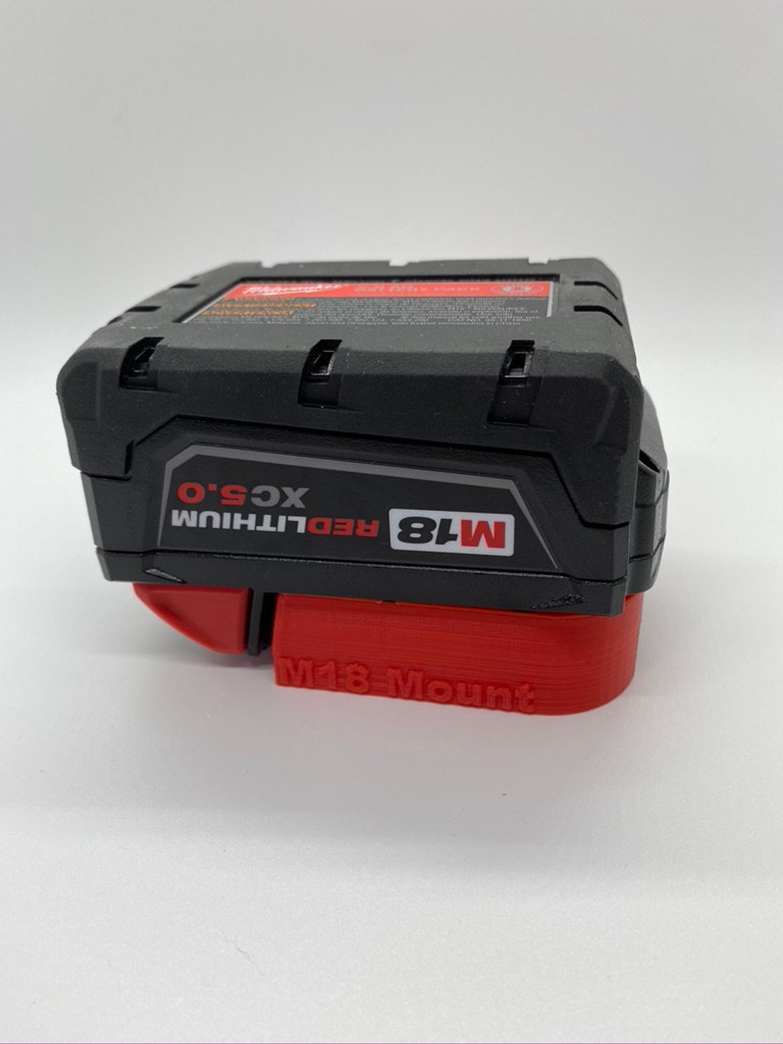 Milwaukee M18 Battery Holder Milwaukee Wall Mount Milwaukee Tools Milwaukee Packout Etsy UK