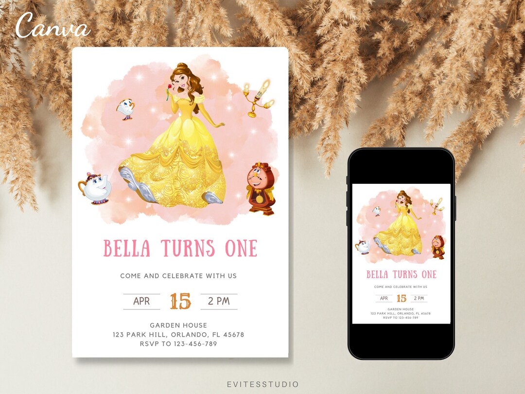 belle-birthday-invitation-template-editable-digital-invitation-for