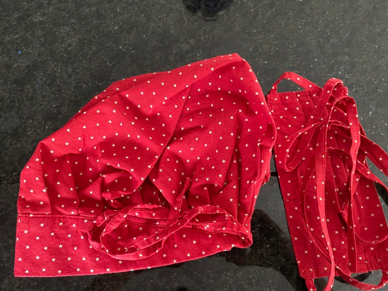 Scrub Bouffant Cap /& Mask