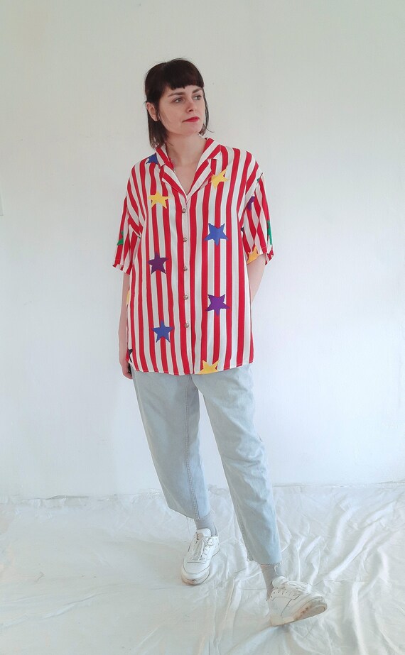 tight at the waist Vintage French sleeveless fluid heart-masked dress sundam dress in multicolored viscose cotton