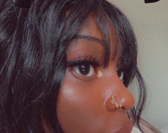 cute nose hoop