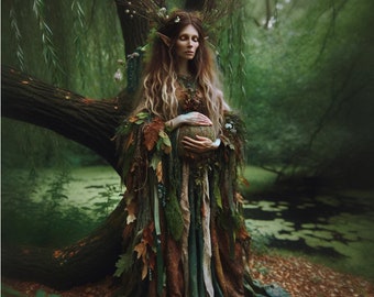 Maternal Woodland Elf Spiritual Companion Remote Binding