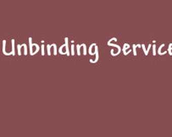 Spiritual Unbinding Service