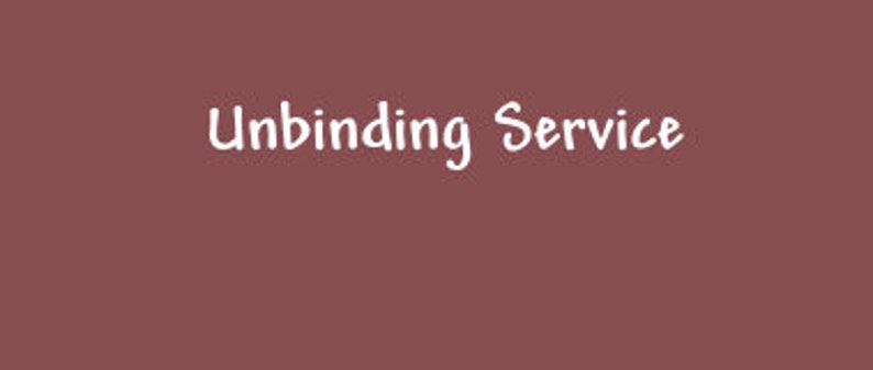 Spiritual Unbinding Service image 1