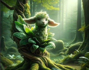 Female Vegetable Lamb – The Mystical Divination Lamb of the Earthen Realm