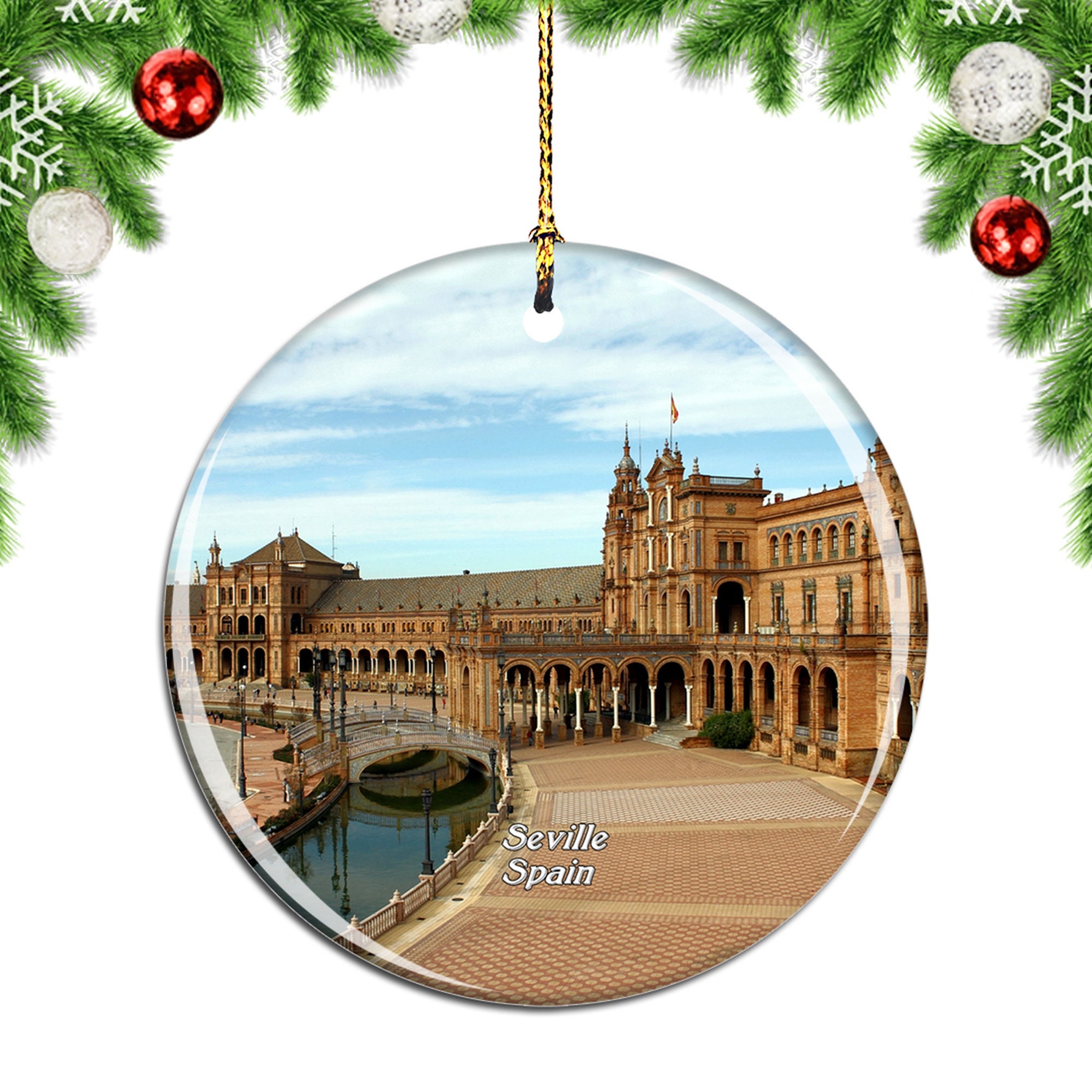 Spain Christmas Ornament 