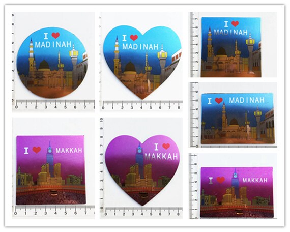 Imán Para Nevera Con Diseño De Medina De La Ciudad Santa