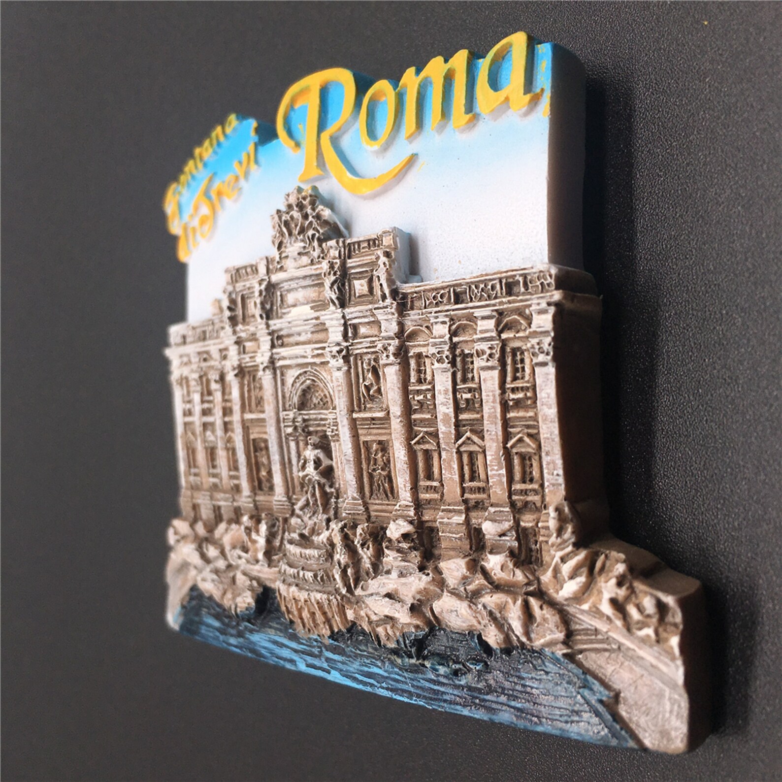 Trevi Fountain Roma Rome Italy Fridge Travel Souvenir Etsy