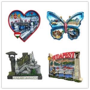 Budapest Hungary Fridge Magnet Travel Souvenir Gift Collection Craft Refrigerator Decoration