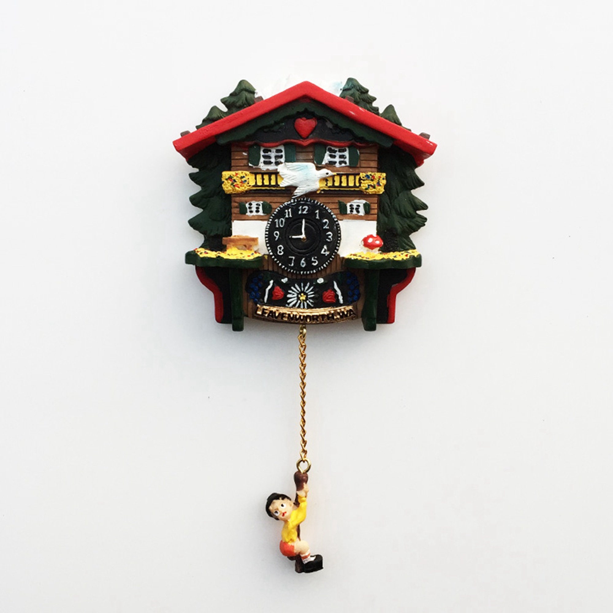Leavenworthwa Cuckoo Clock USA Fridge Travel Souvenir Etsy