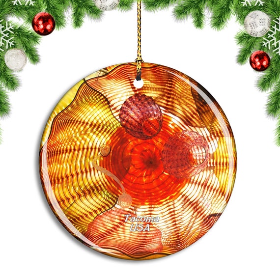 Christmas 2022 Tacoma Chihuly Bridge Of Glass Tacoma Washington Usa Christmas | Etsy Uk