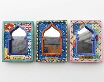 Iraq Travel FRIDGE MAGNET Set travel souvenir poster flag Iraq Travel FRIDGE MAGNET Set travel souvenir poster flag