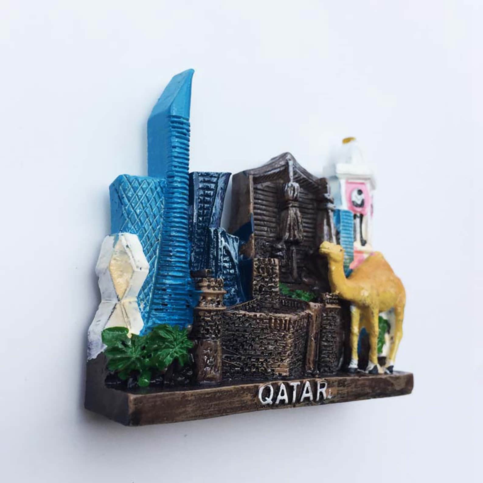 Qatar Fridge Beer Opener Travel Souvenir Gift Etsy