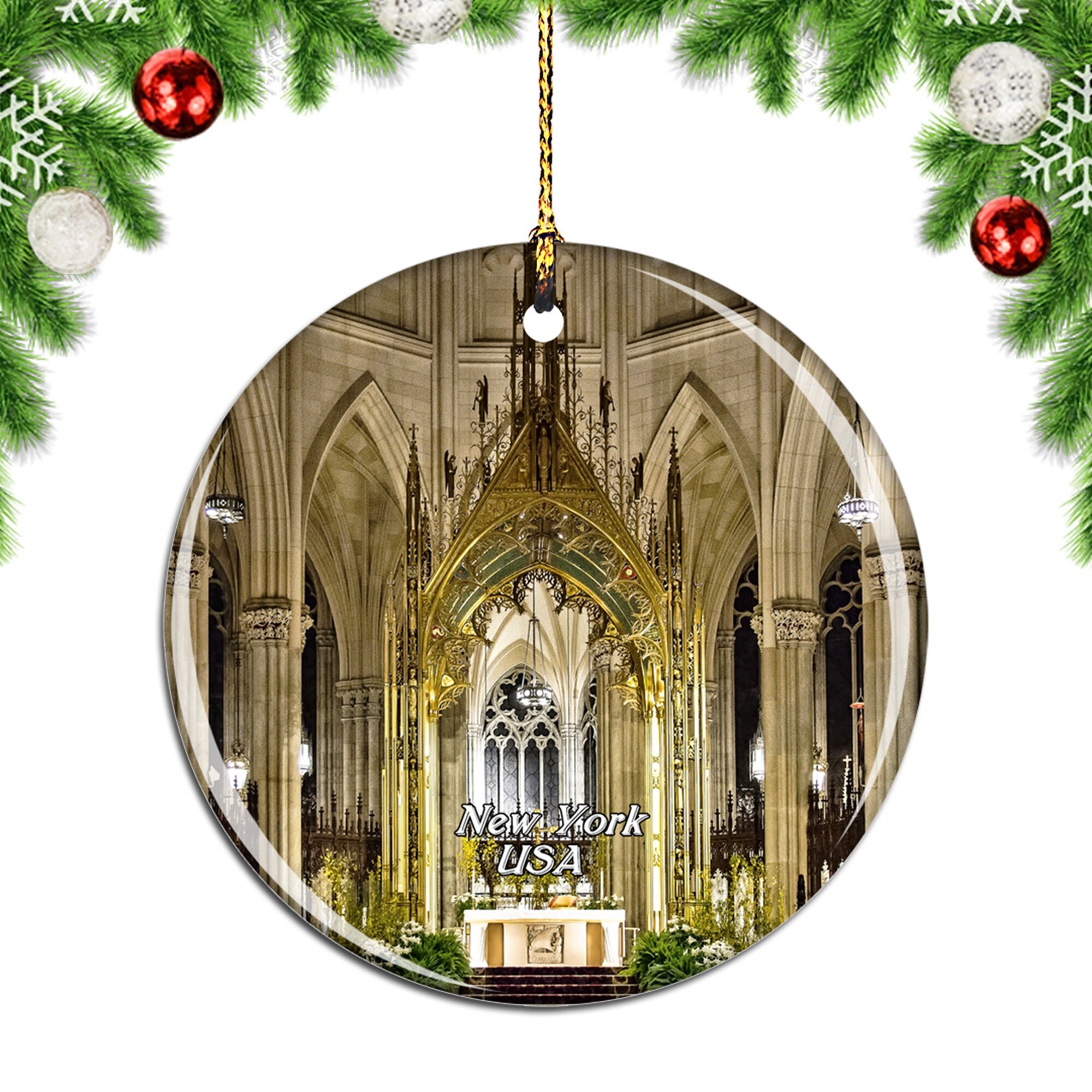 st patrick's cathedral christmas decorations