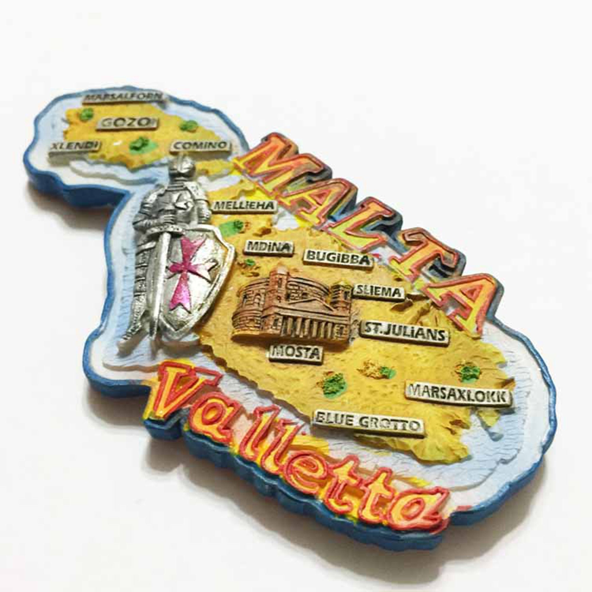 Valletta Malta Fridge Travel Souvenir Gift Collection Etsy