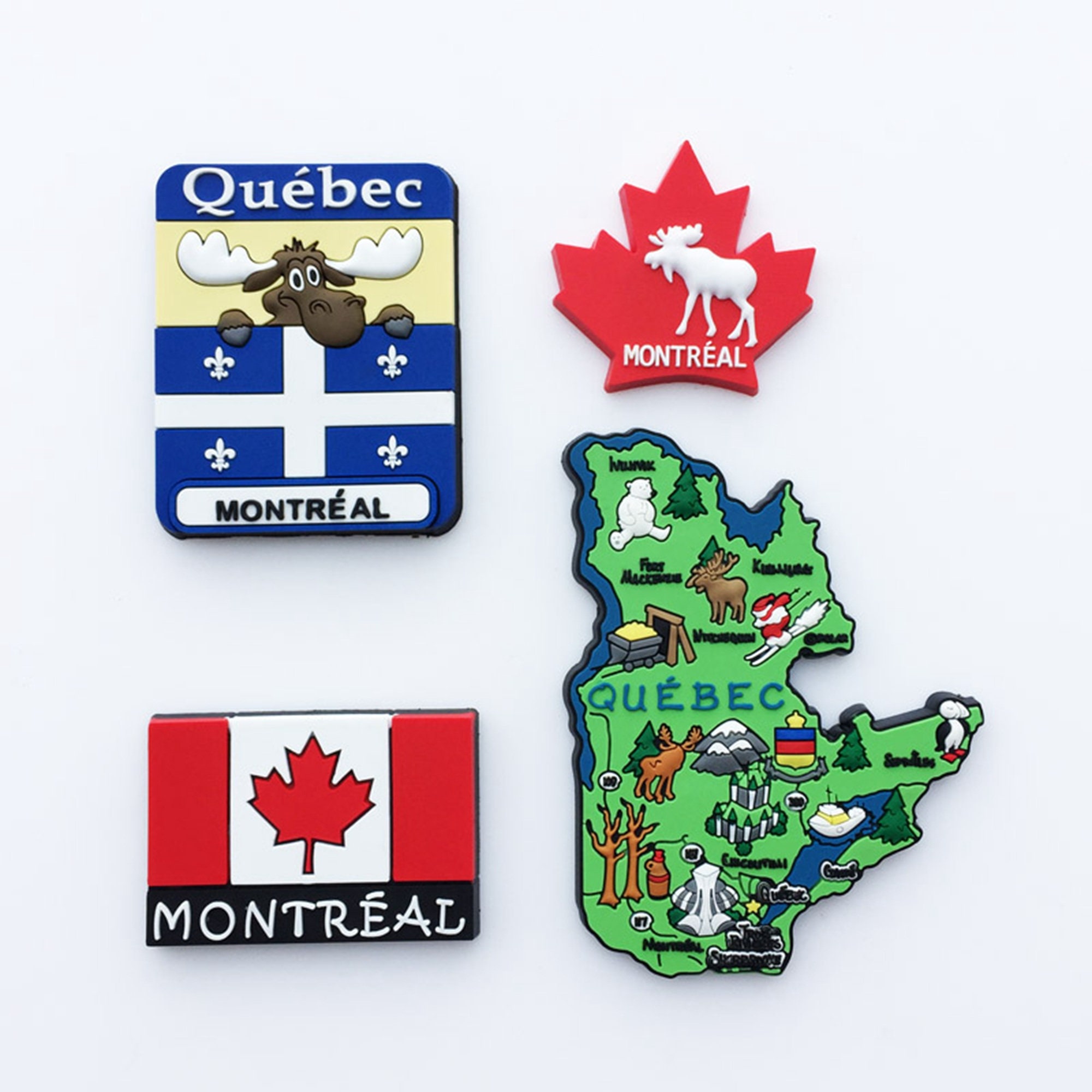 Greetings from Montreal Quebec FRIDGE MAGNET travel souvenir canada 