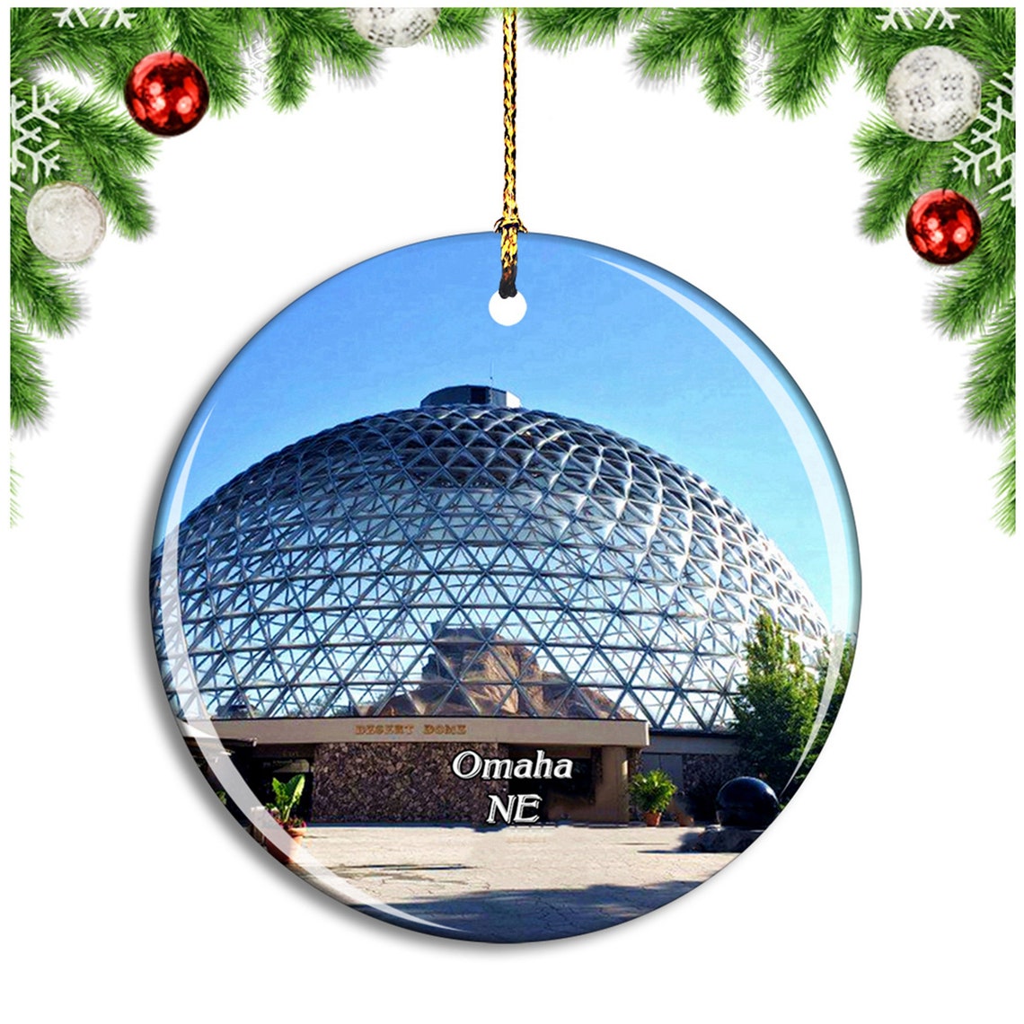 Henry Doorly Zoo Omaha Nebraska USA Christmas Ornament Etsy