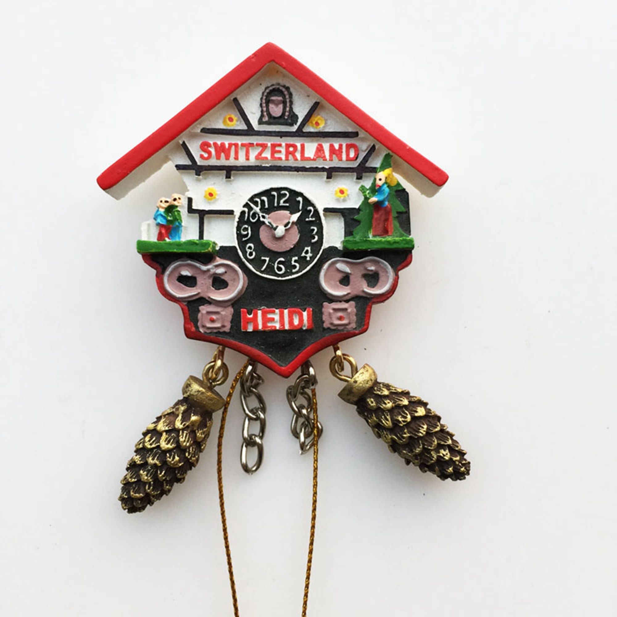 Cuckoo Clock Switzerland Fridge Travel Souvenir Gift Etsy UK