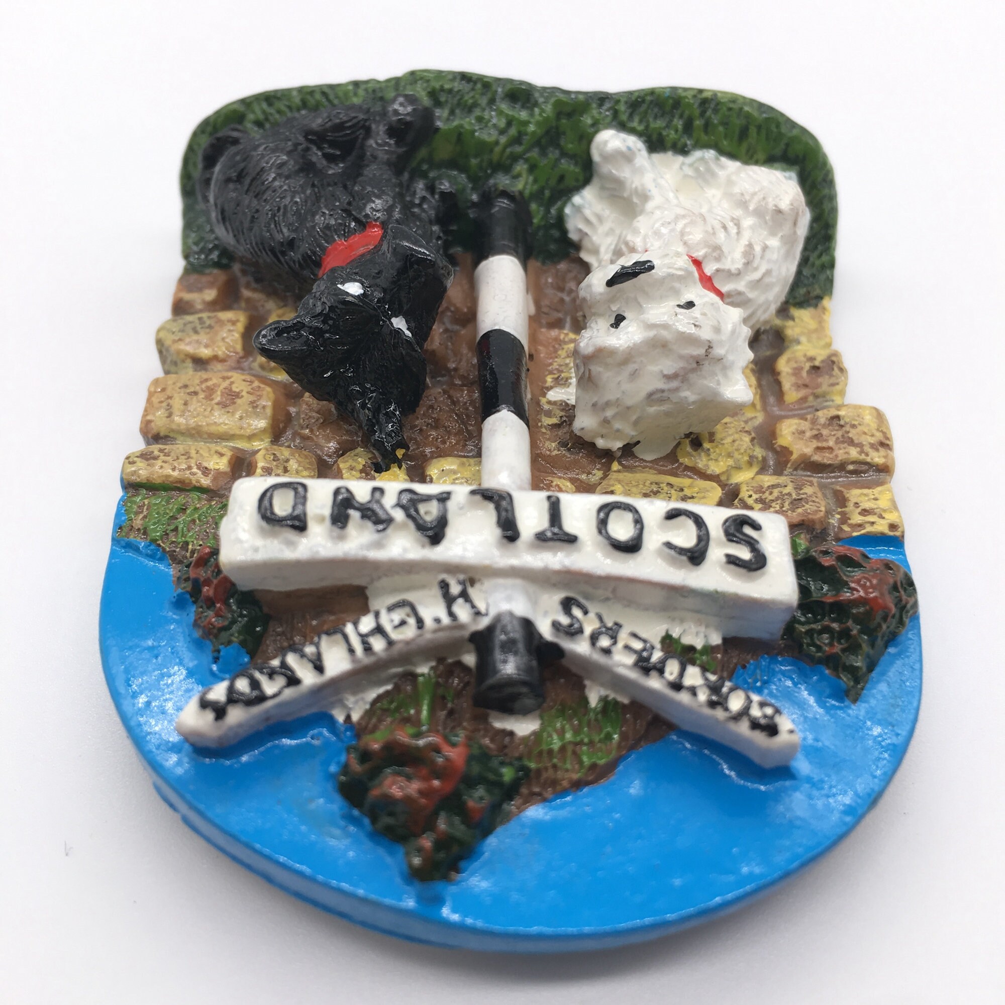 3D Scotland Fridge Magnet - 5.5x7.7 Cm Resin Travel Souvenir Gift