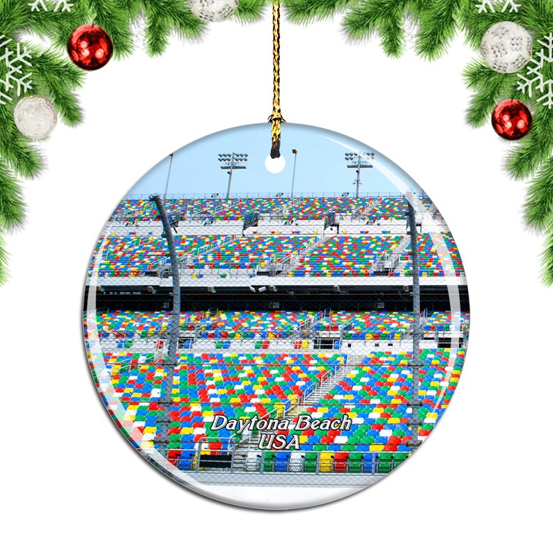 International Speedway Daytona Beach Florida USA Christmas | Etsy