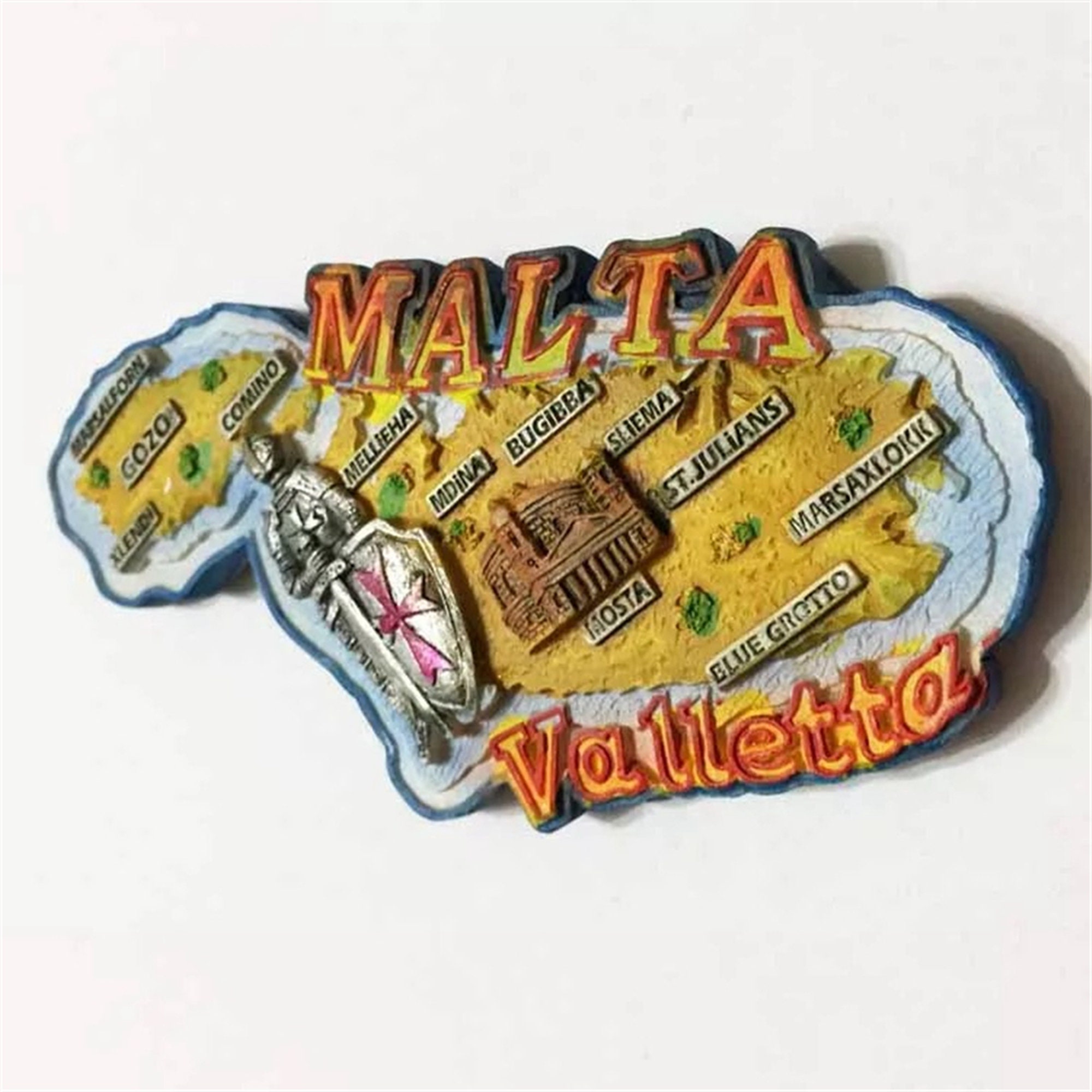 Valletta Malta Fridge Travel Souvenir Gift Collection Etsy