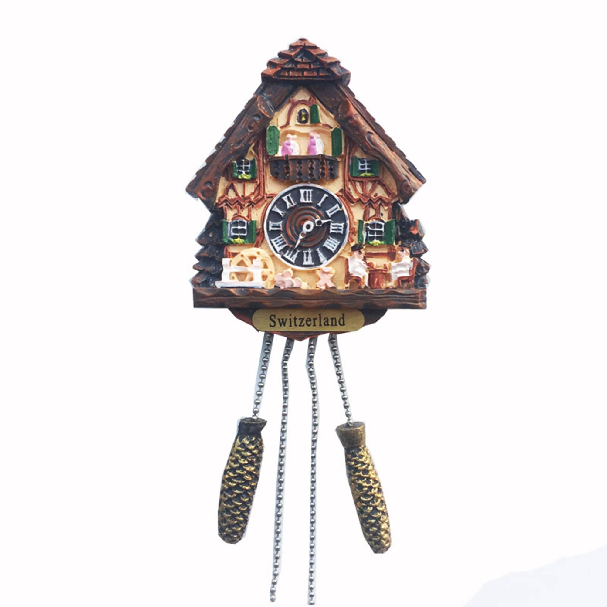 Cuckoo Clock Switzerland Fridge Travel Souvenir Gift Etsy