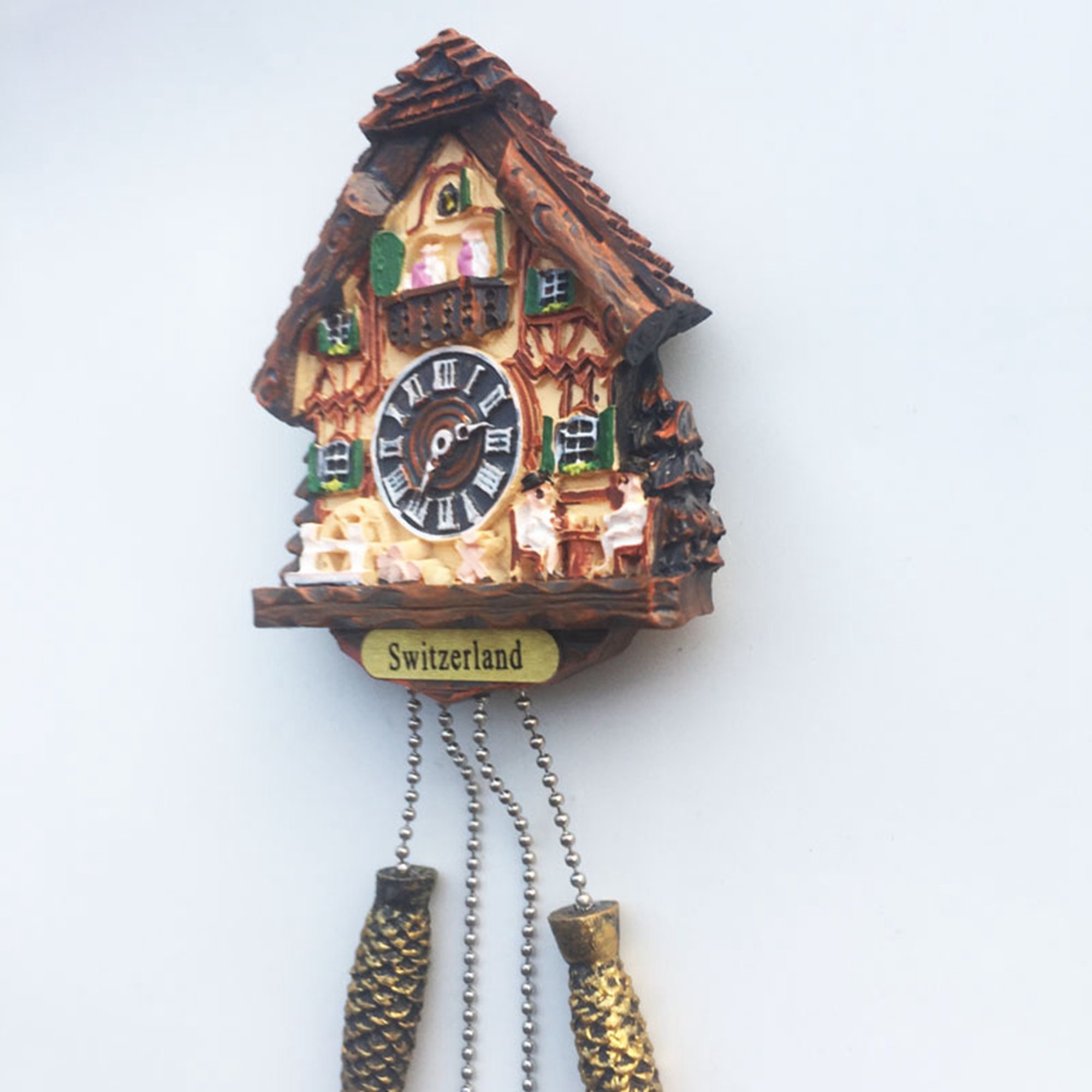 Cuckoo Clock Switzerland Fridge Travel Souvenir Gift Etsy