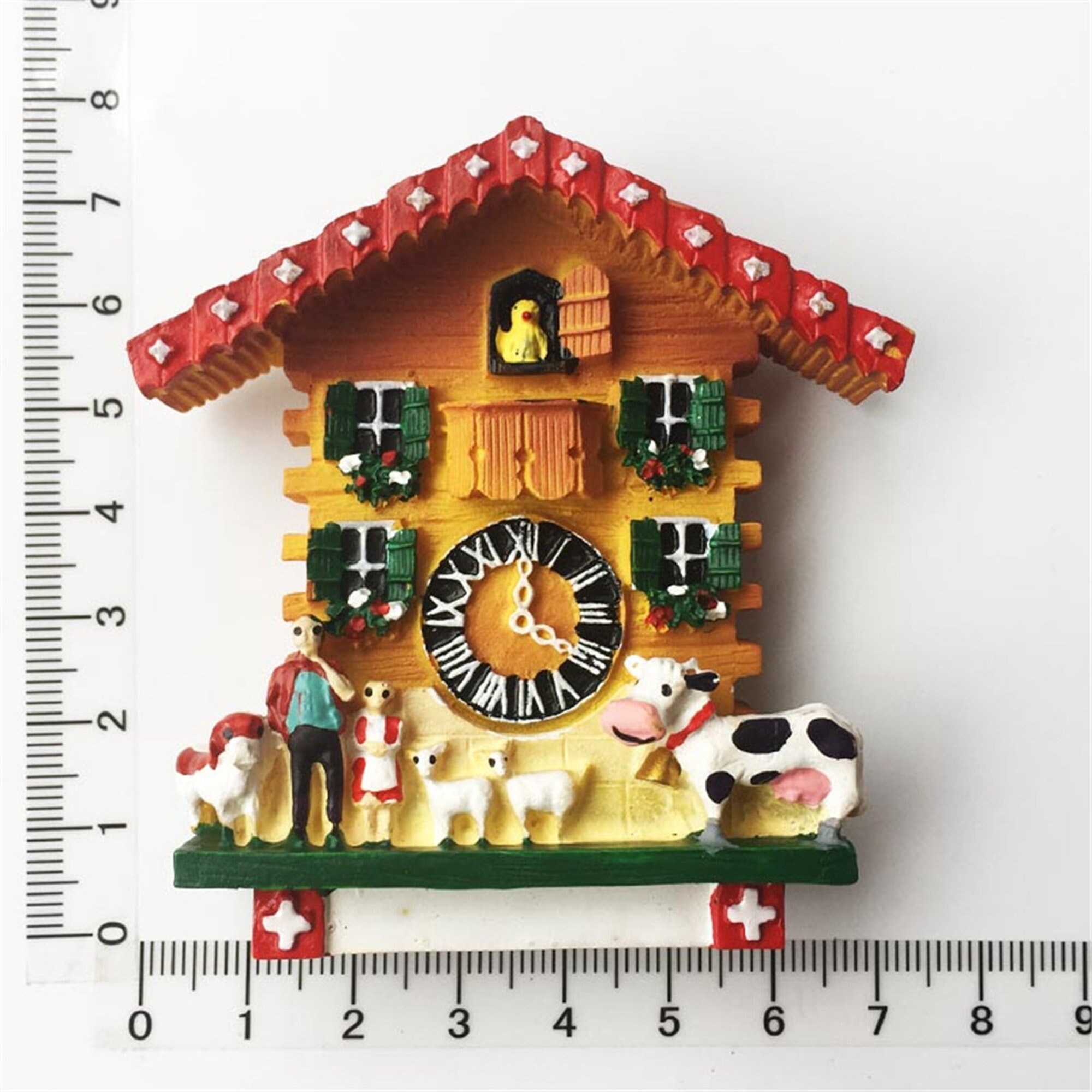 Cuckoo Clock Switzerland Fridge Travel Souvenir Gift Etsy UK