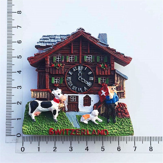 Kuckuck Uhr Schweiz Kühlschrank Magnet Reise Souvenir Geschenk Sammlung  Handwerk Kühlschrank Dekoration - .de