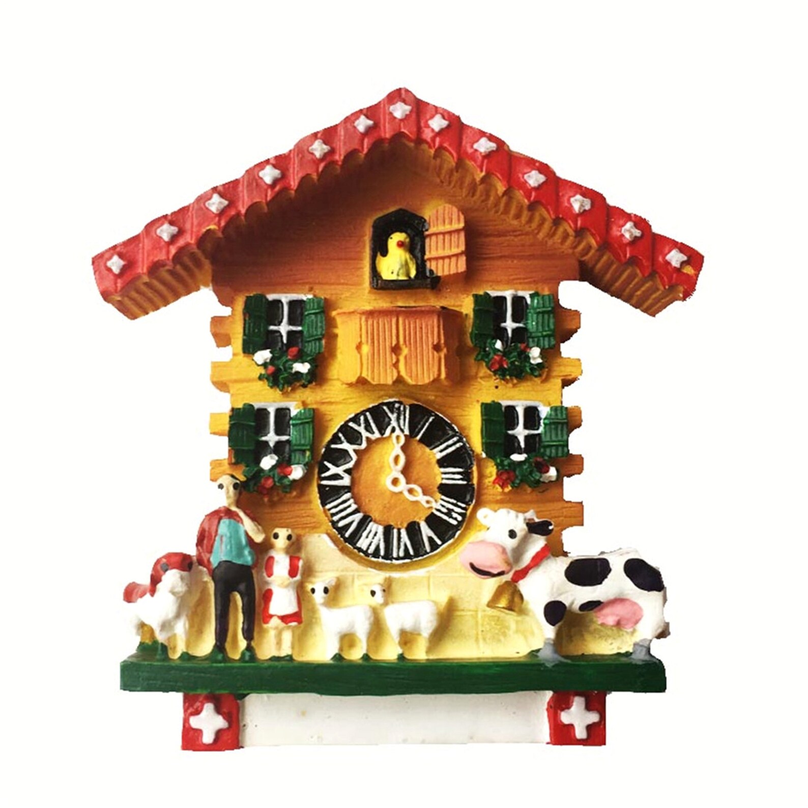 Cuckoo Clock Switzerland Fridge Travel Souvenir Gift Etsy UK
