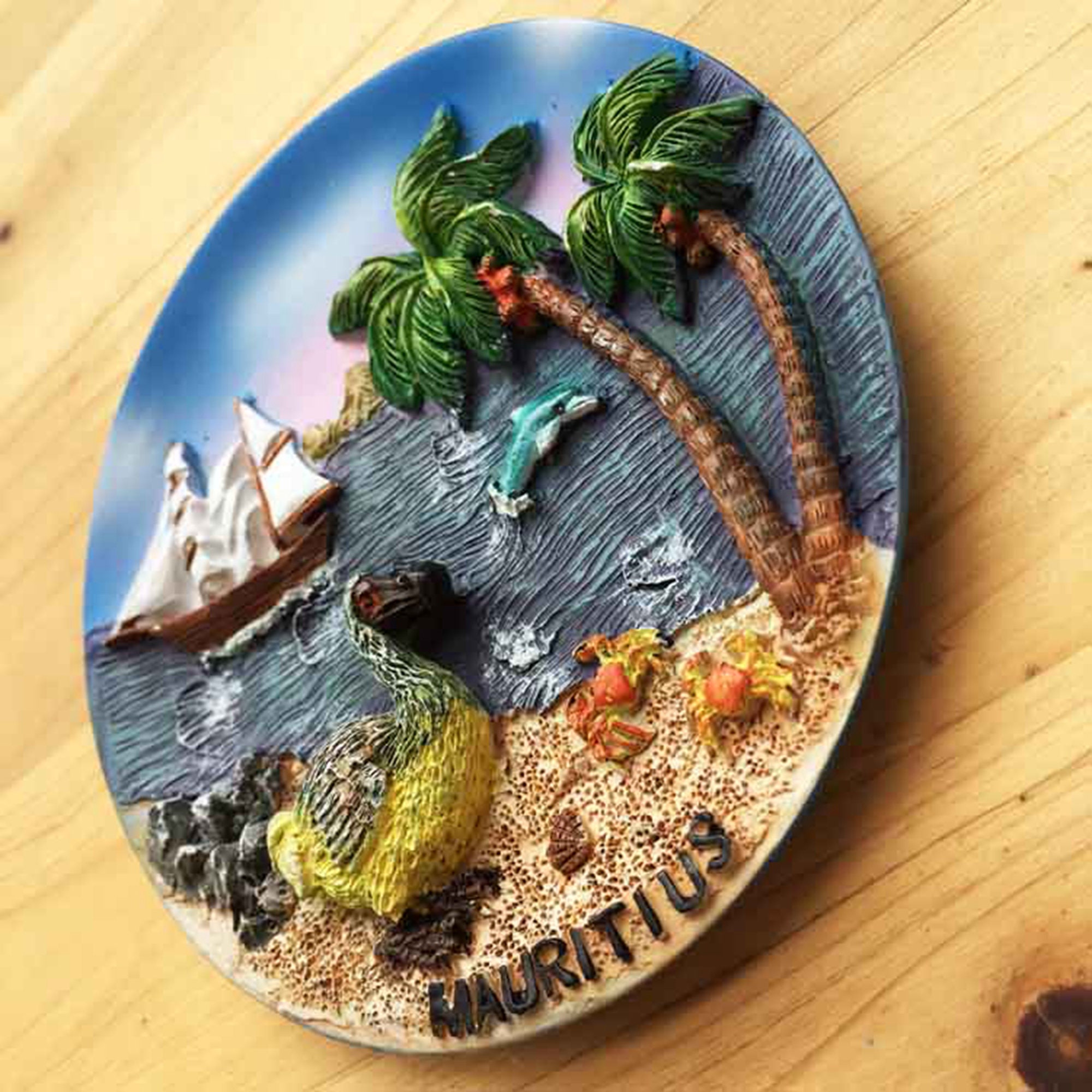 Big Mauritius Fridge Travel Souvenir Gift Collection Etsy UK