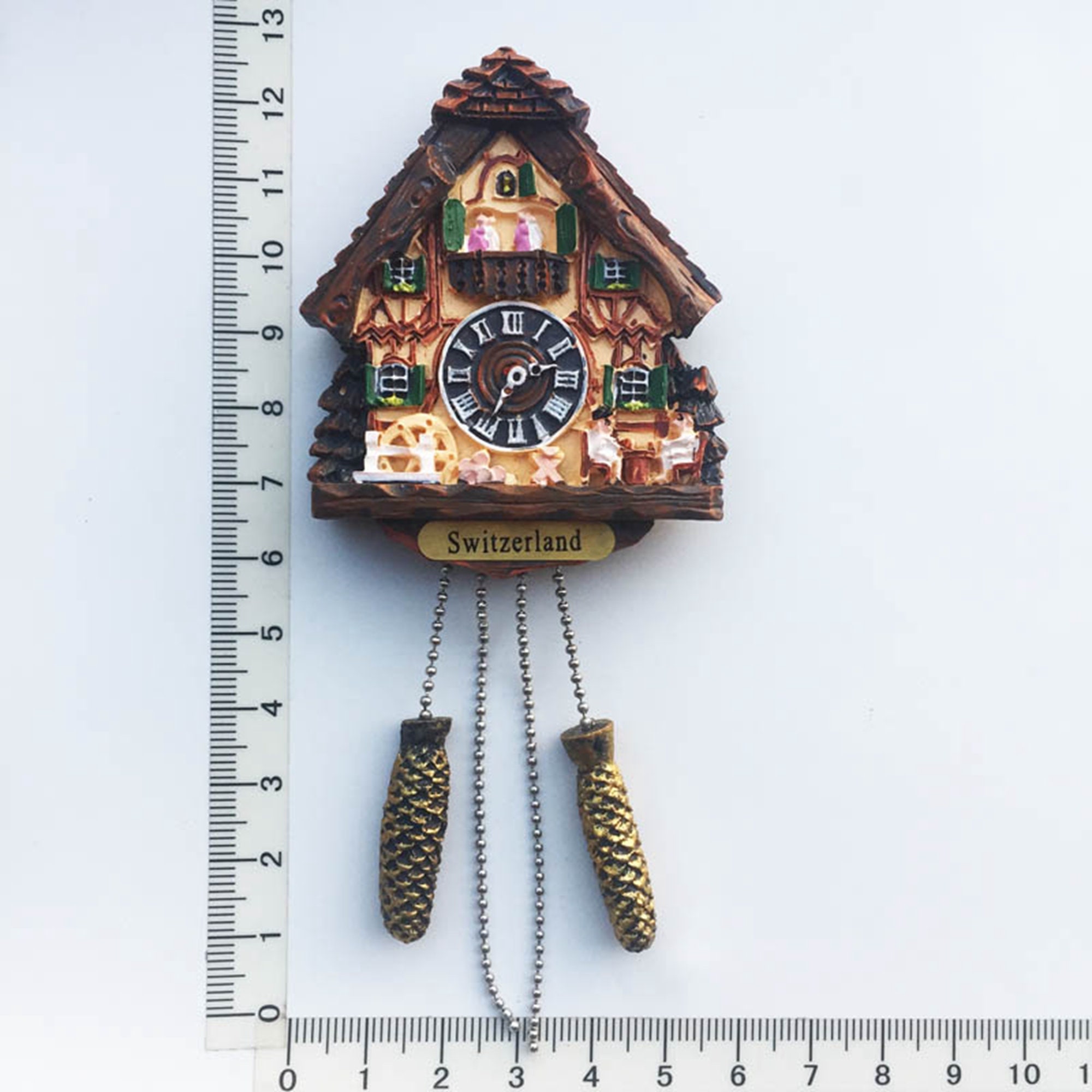 Cuckoo Clock Switzerland Fridge Travel Souvenir Gift Etsy