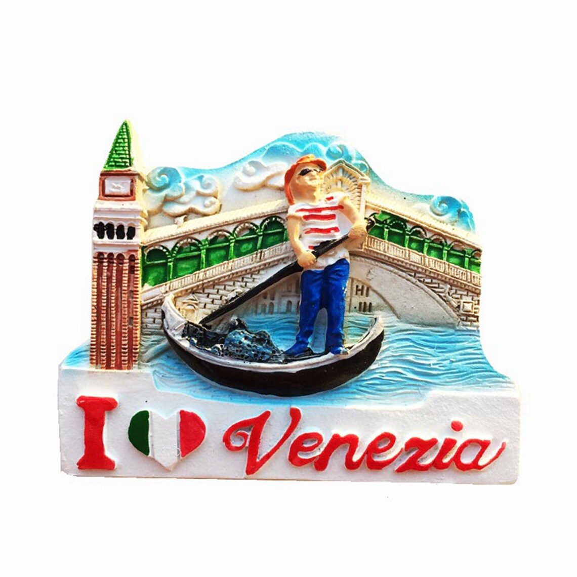 Venice Italy Fridge Travel Souvenir Collection 3d Resin Etsy