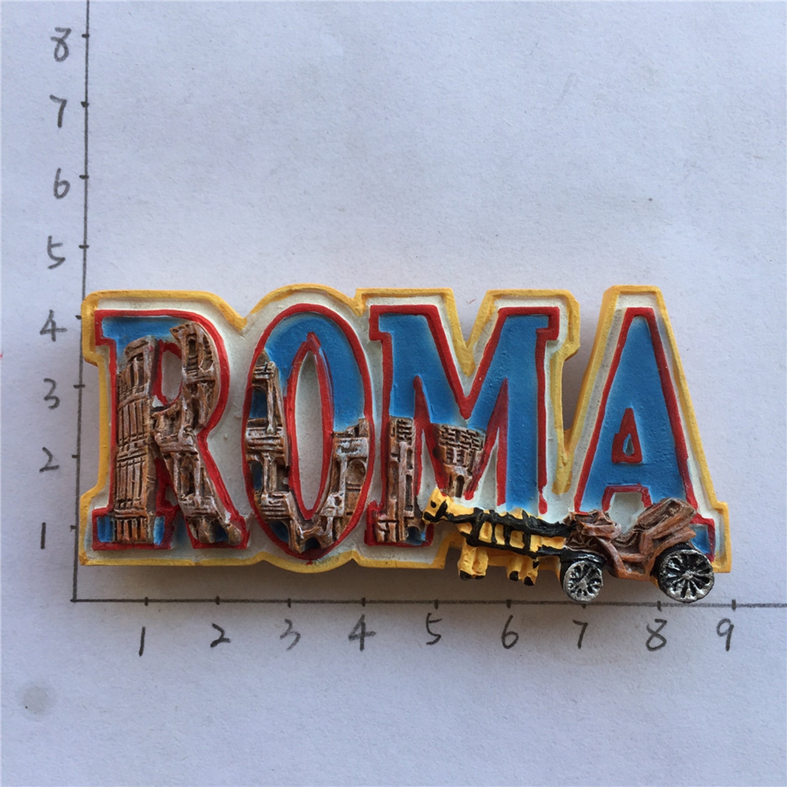 Rome Roma Italy Fridge Travel Souvenir Gift Collection Etsy